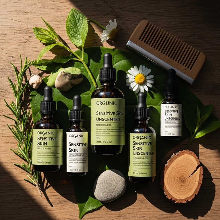 Top Organic and Natural Beard Oils for Sensitive Skin
