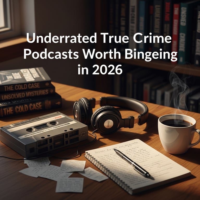 Underrated True Crime Podcasts Worth Bingeing in 2026