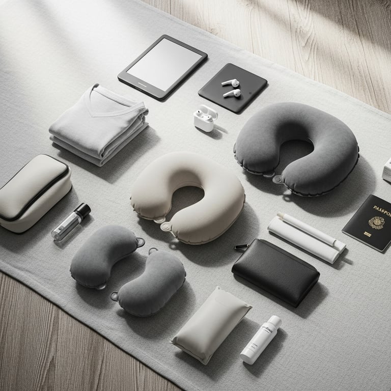 Most Compact Inflatable Travel Pillows for Minimalist Packing