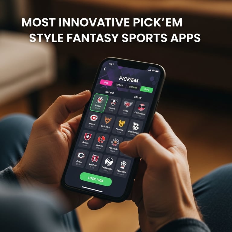 Most Innovative Pick'em Style Fantasy Sports Apps