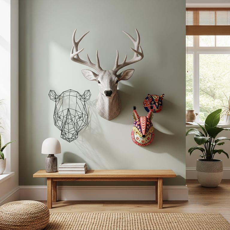 Best Faux Taxidermy Wall Decor Pieces for Ethical Interiors