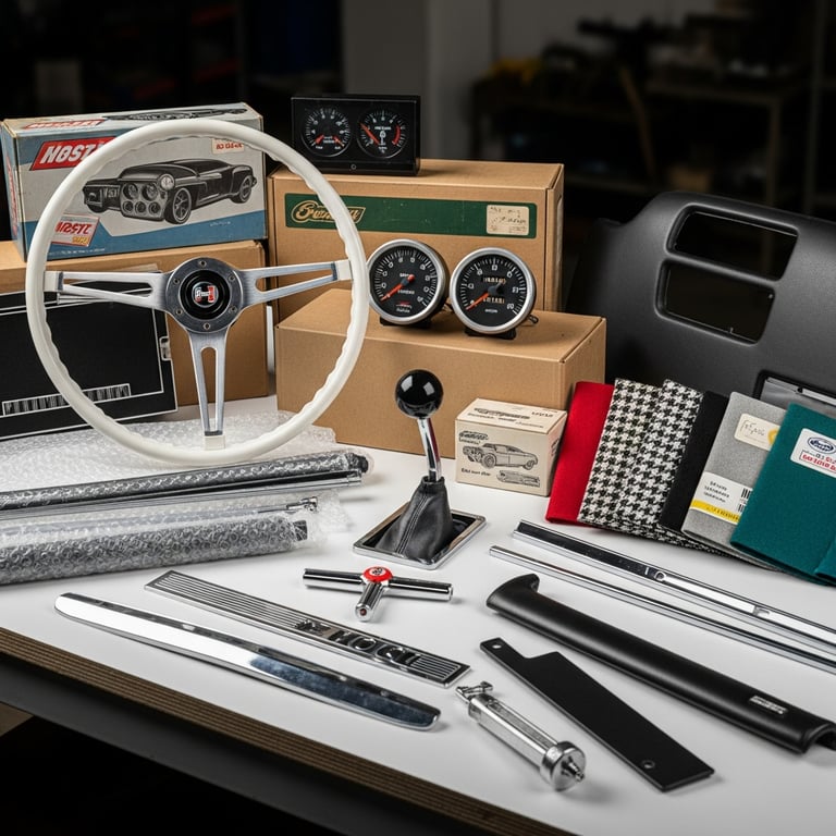 Must-Have Interior Restoration Parts for Classic American Muscle Cars