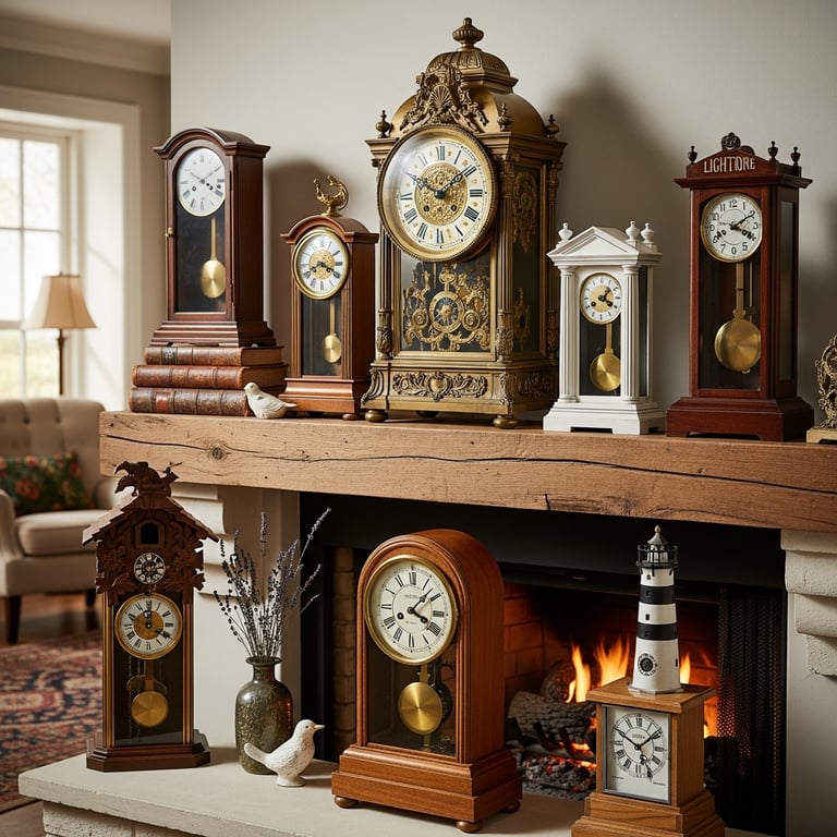 Most Iconic Antique Mantel Clocks for Adding Vintage Charm