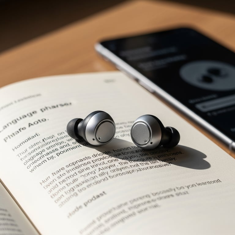 Best Wireless Earbuds for Audio-First Language Learning & Podcasts