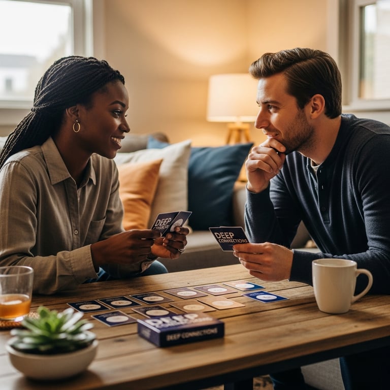 Engaging Conversation Card Games to Deepen Couple Connections