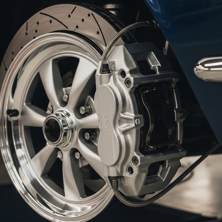 Modern Braking System Upgrades for Classic Cars (Disc Conversions)