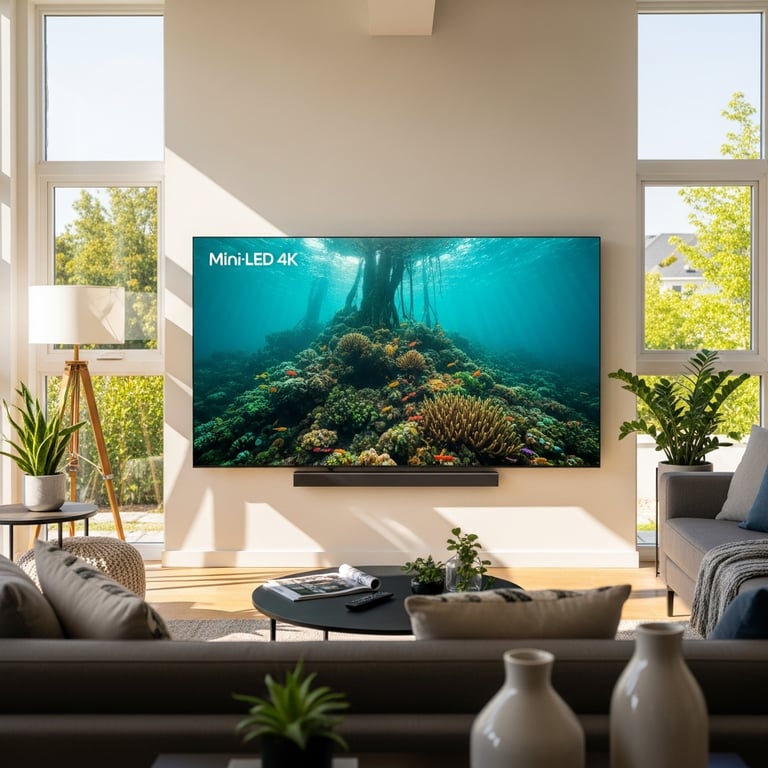 Most Impressive Mini-LED 4K TVs for Bright Room Home Theaters (2026)
