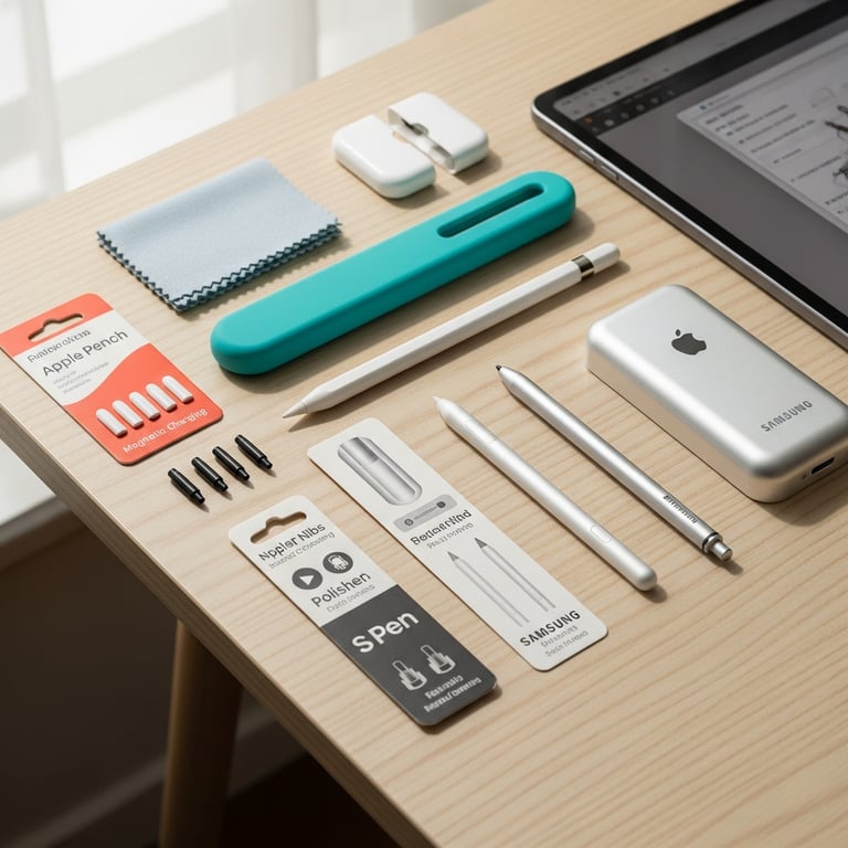 Essential Accessories for Apple Pencil & Samsung S Pen Users