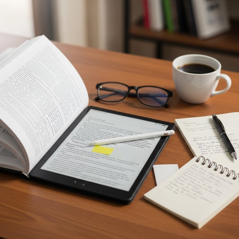 Best E-Ink Tablets for Students: Reading and Note-Taking Devices