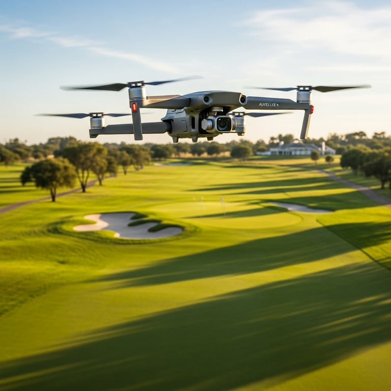 Best Drones for Capturing Aerial Golf Course Footage