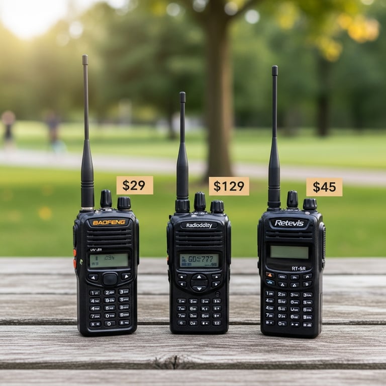 Best Handheld Ham Radios for Beginners Under $150