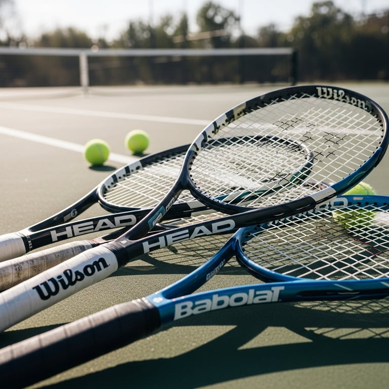 Most Popular Tennis Racquet Brands Endorsed by Pro Players
