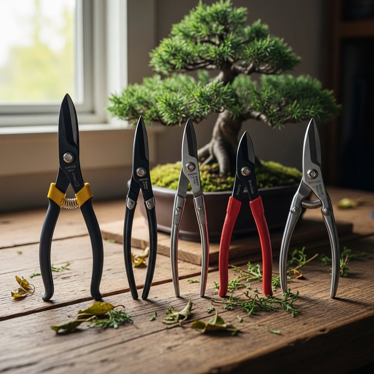 Must-Have Concave Cutters: Comparing Top Brands for Clean Bonsai Branch Removal