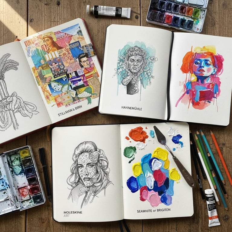 Underrated Sketchbook Brands for Creative Experimentation