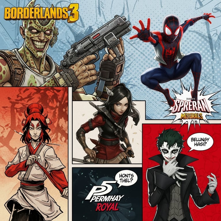 Video Games with the Most Visually Stunning Comic Book Art Styles