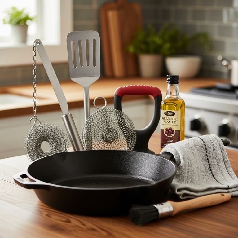 Essential Accessories to Master Your Cast Iron Cookware