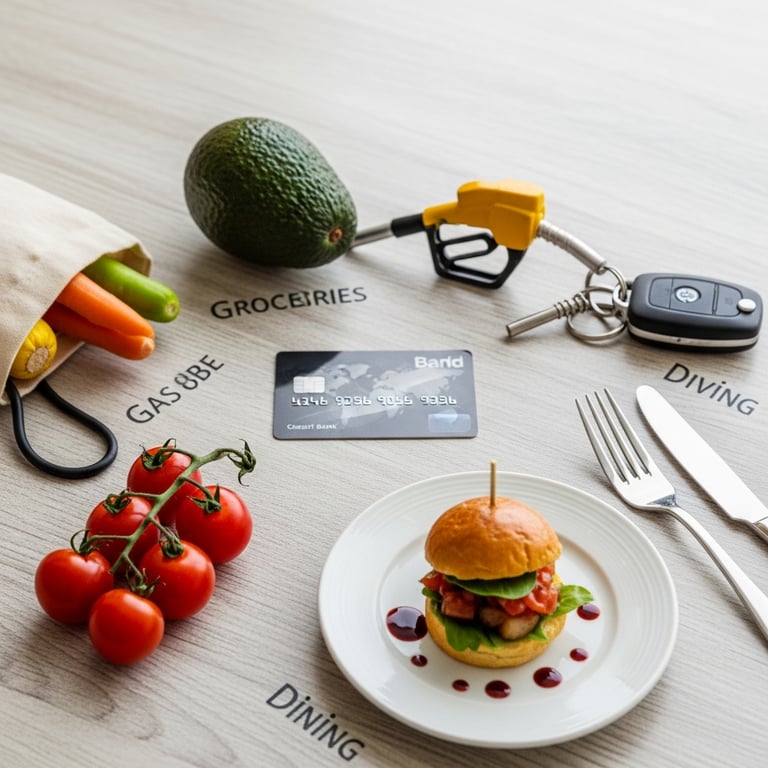 Top Cash Back Credit Cards for Everyday Spending Categories (Groceries, Gas & Dining)