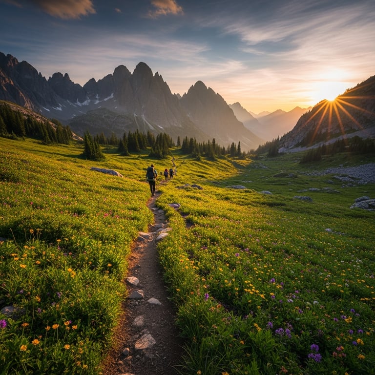 Most Scenic Multi-Day Backpacking Trails in US National Parks