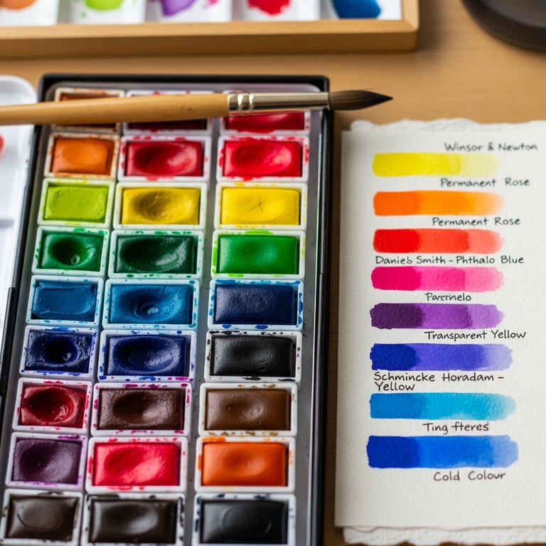 Best Artist-Grade Watercolor Paint Brands for Vibrant Results