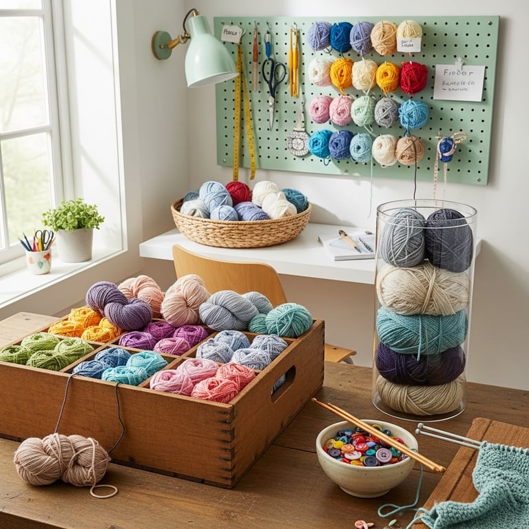 Creative Yarn Storage Solutions to Organize Your Craft Space