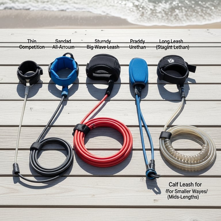 Essential Surfboard Leashes for Every Wave Condition