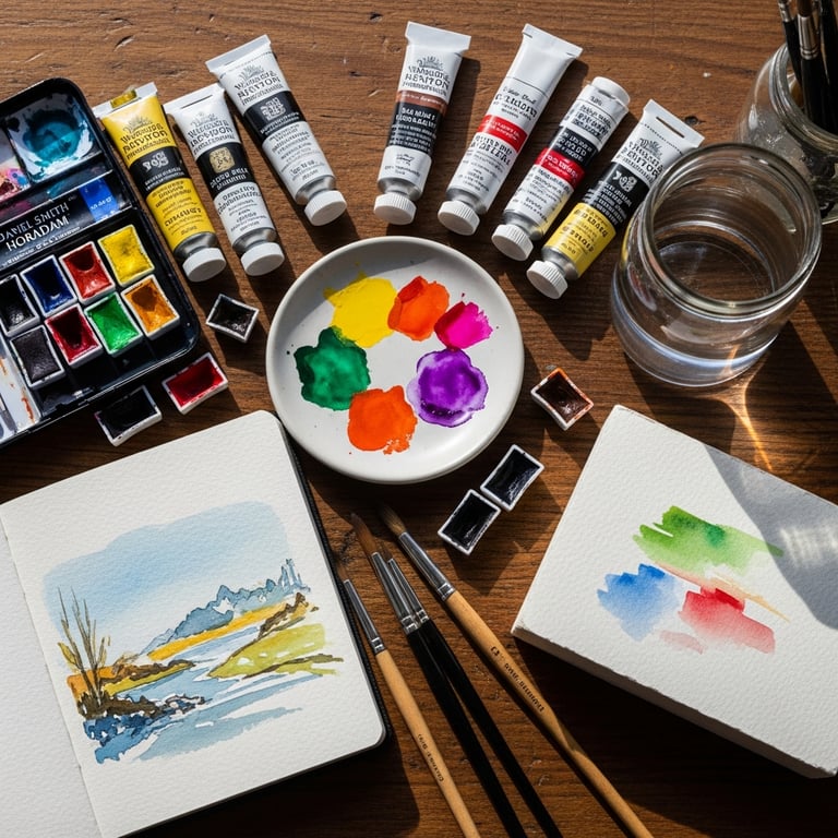 Top Artist-Grade Watercolor Brands for Professional Results