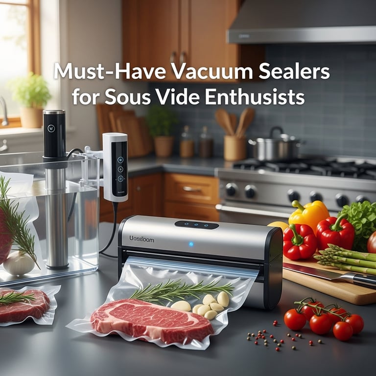 Must-Have Vacuum Sealers for Sous Vide Enthusiasts