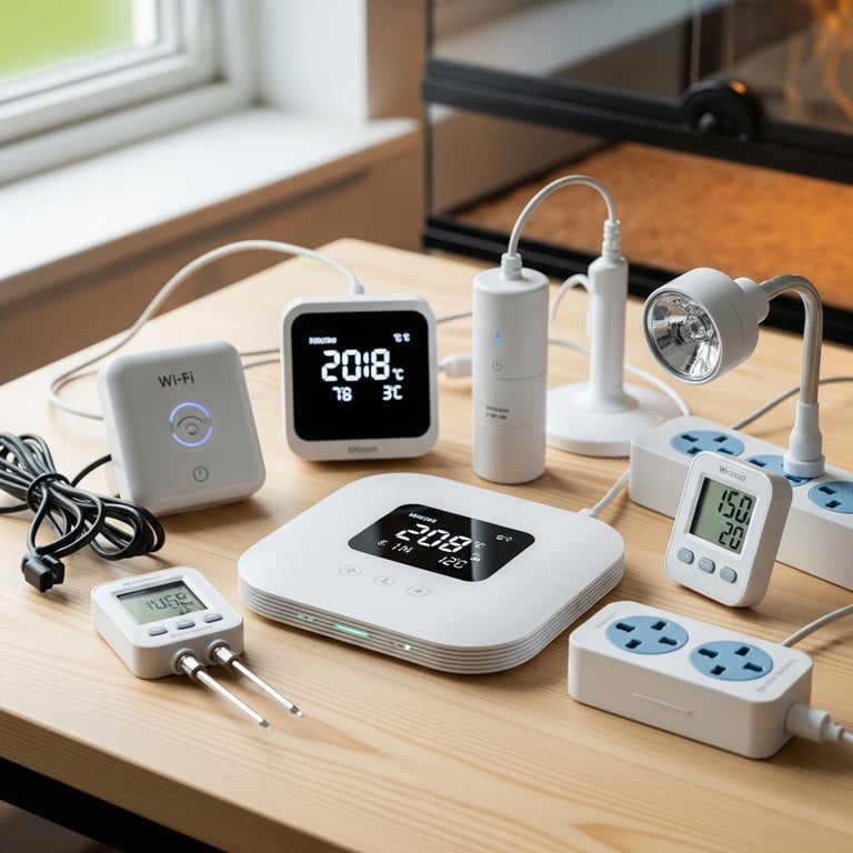 Smart Devices for Automated Reptile Enclosure Climate Control