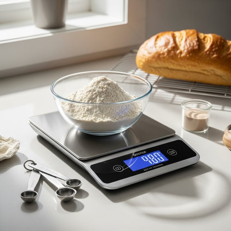 Top Digital Kitchen Scales for Accurate Bread Machine Ingredients