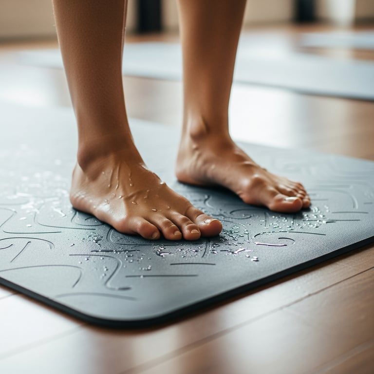 Best Non-Slip Yoga Mats for Hot Yoga & Sweaty Practices