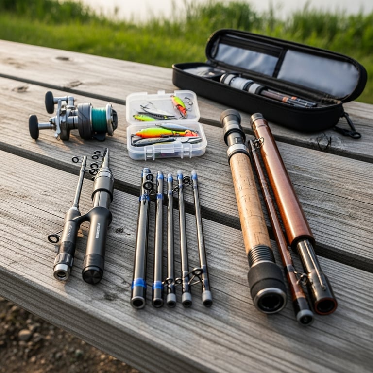 Top Travel Fishing Rods for Easy Portability