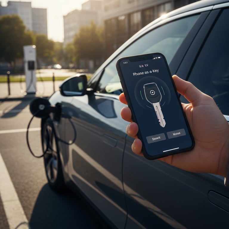 Best Electric Vehicles with Phone-as-a-Key Technology