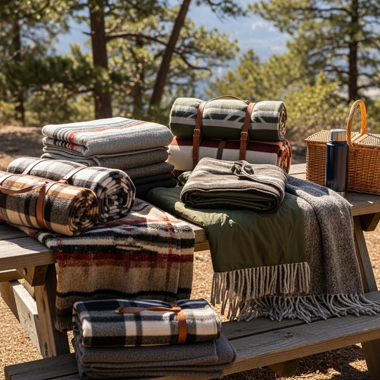 Most Durable Outdoor & Picnic Throw Blankets for All-Season Adventures