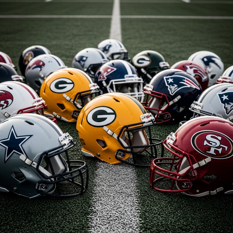 Ranking the NFL's Most Iconic Team Logos from Best to Worst