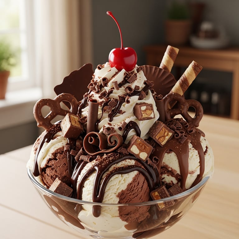 Gourmet Chocolate Toppings to Elevate Your Ice Cream Sundae