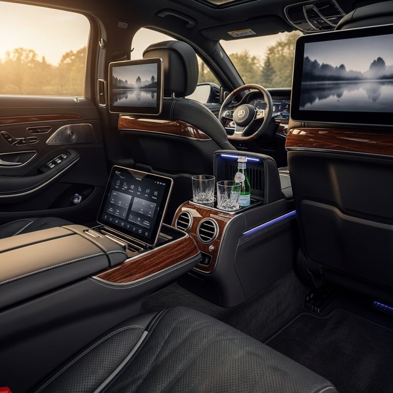 Most Extravagant Interior Features in Modern Luxury Cars