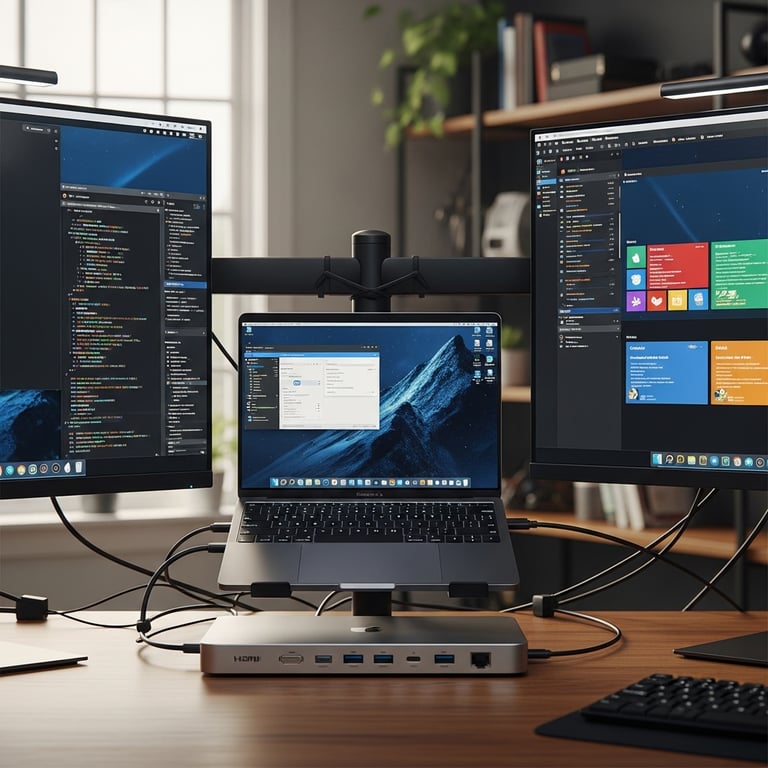 Top Laptop Docking Stations for Multi-Monitor Setups