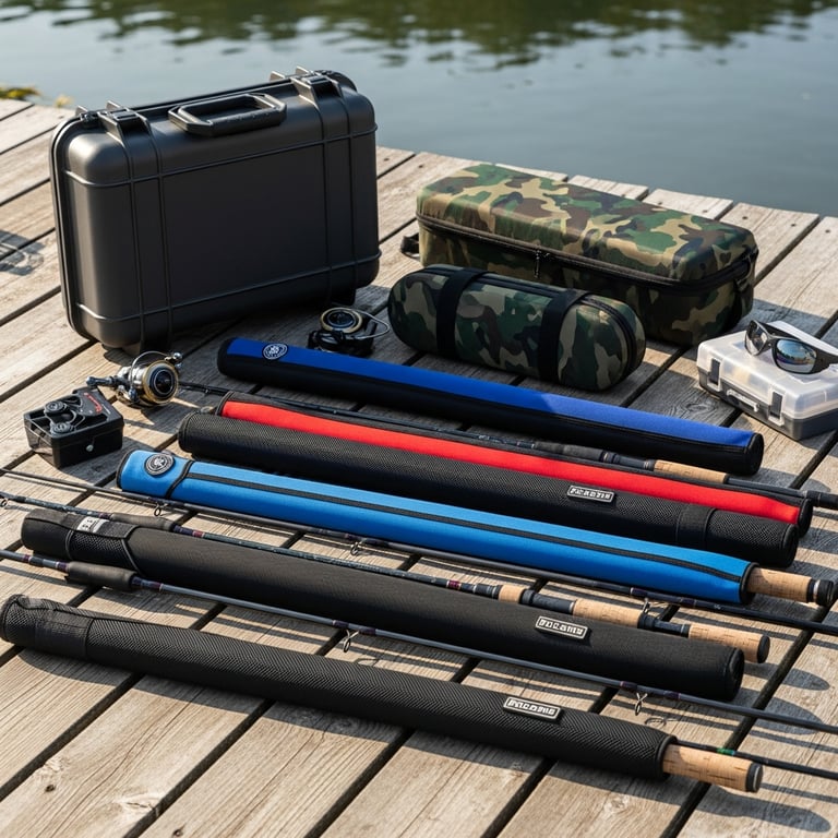 Essential Fishing Rod Protection Sleeves & Travel Cases