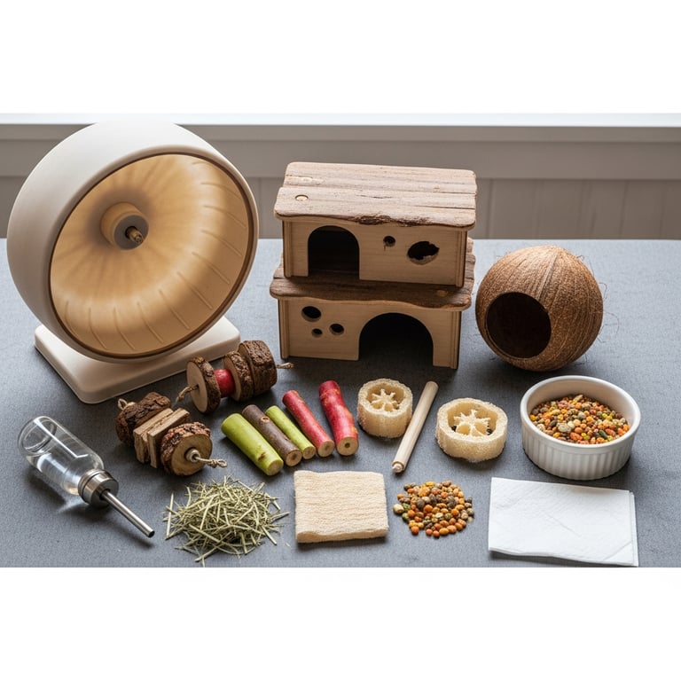 Essential Hamster Enrichment Toys & Accessories for a Stimulating Habitat