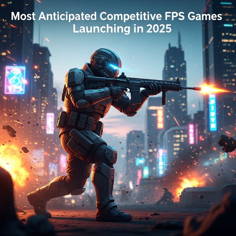 Most Anticipated Competitive FPS Games Launching in 2025