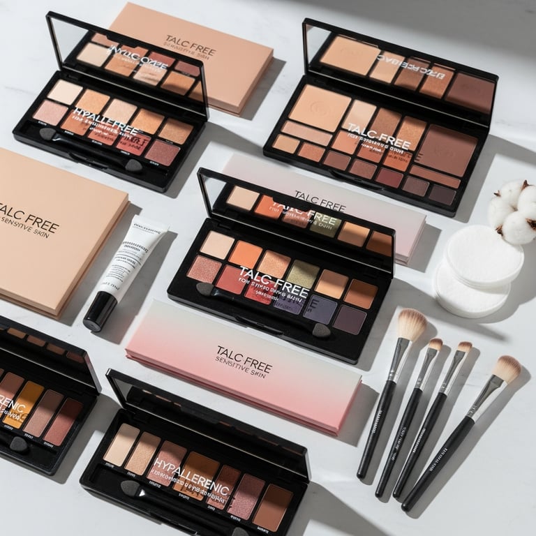 Top Talc-Free Eyeshadow Palettes for Sensitive Skin
