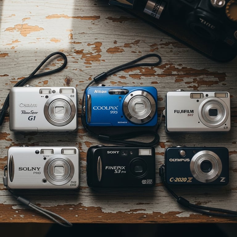 Most Iconic Y2K Digital Cameras for Nostalgic Photography