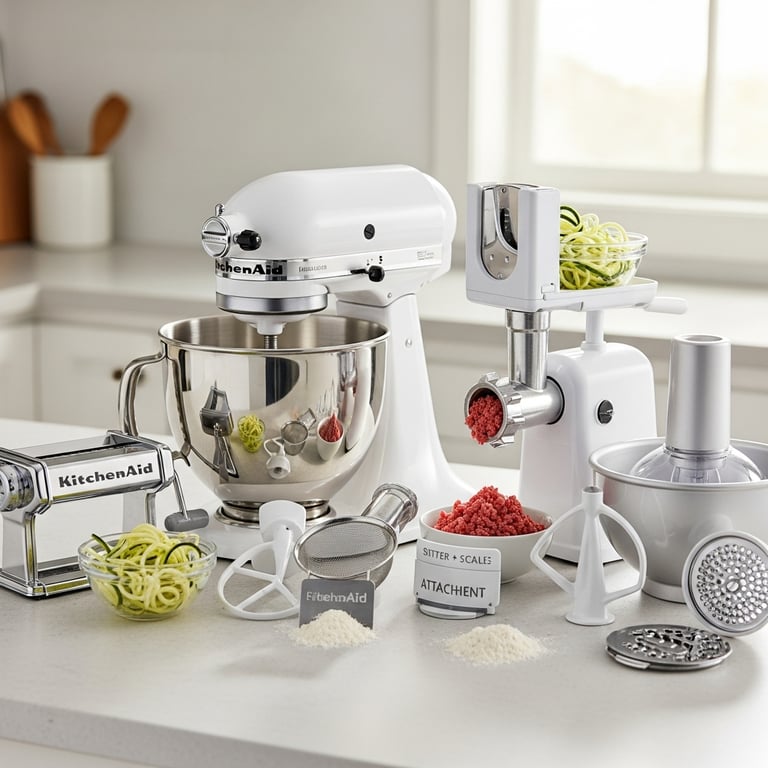 Essential KitchenAid Stand Mixer Attachments for Versatile Cooking