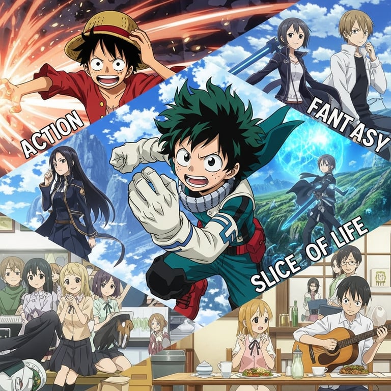Your First Anime Journey: Top Beginner-Friendly Series by Genre