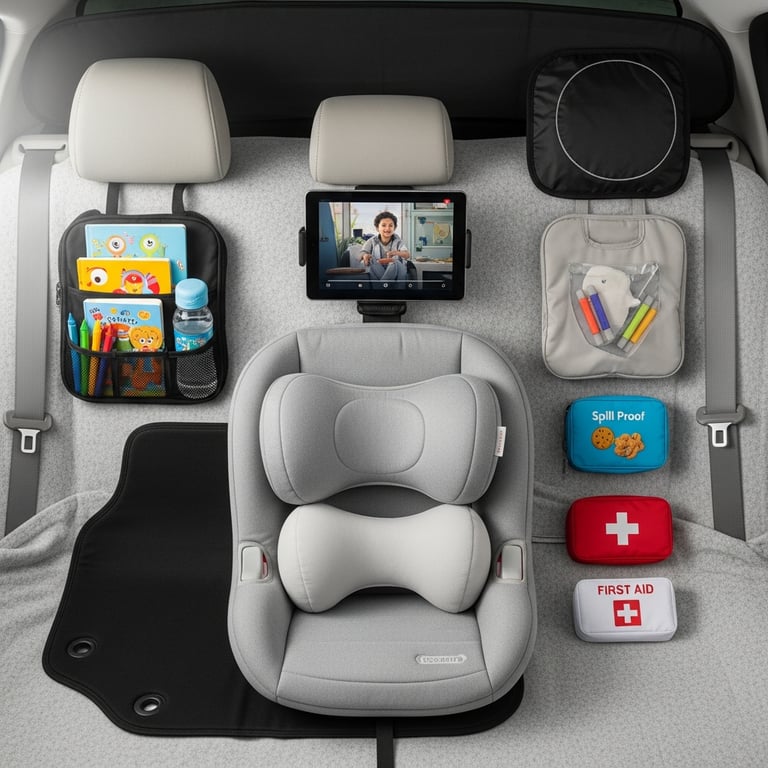Essential Car Seat Accessories for Stress-Free Family Road Trips
