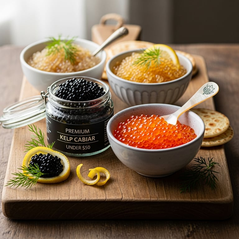 Most Luxurious Caviar & Roe Substitutes Under $50