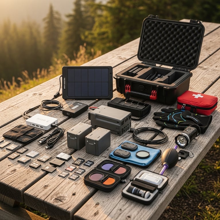 Essential Drone Accessories for Extended Outdoor Photography Sessions
