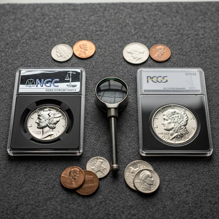 NGC vs. PCGS: Choosing the Best Grading Service for Your U.S. Coin Collection