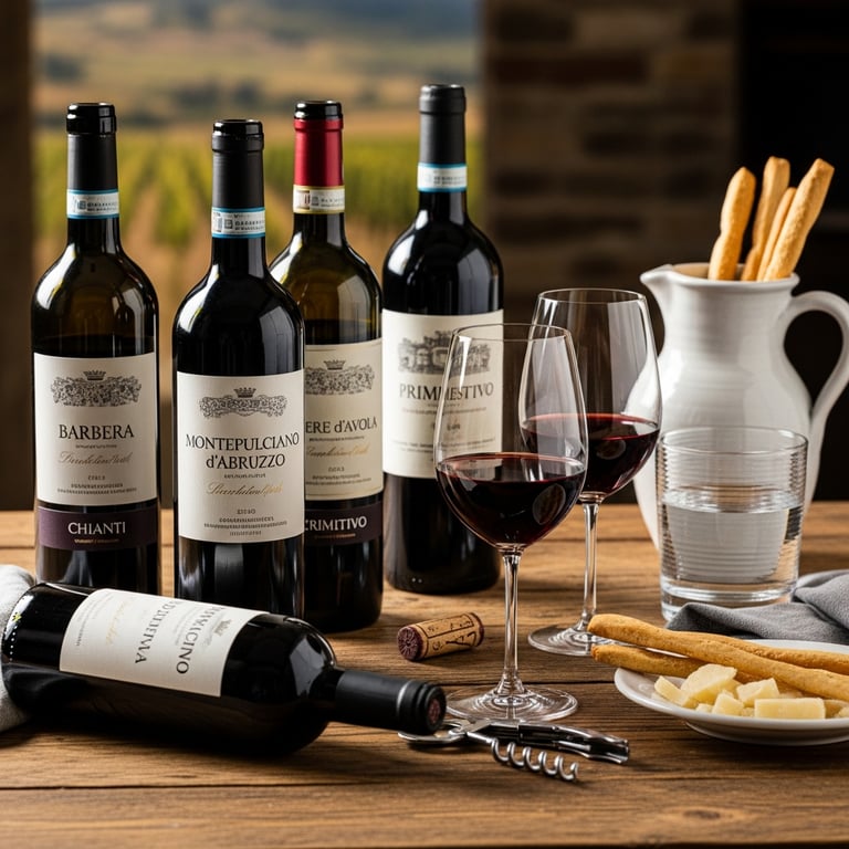 Essential Italian Red Wines for Beginners to Explore Beyond Chianti