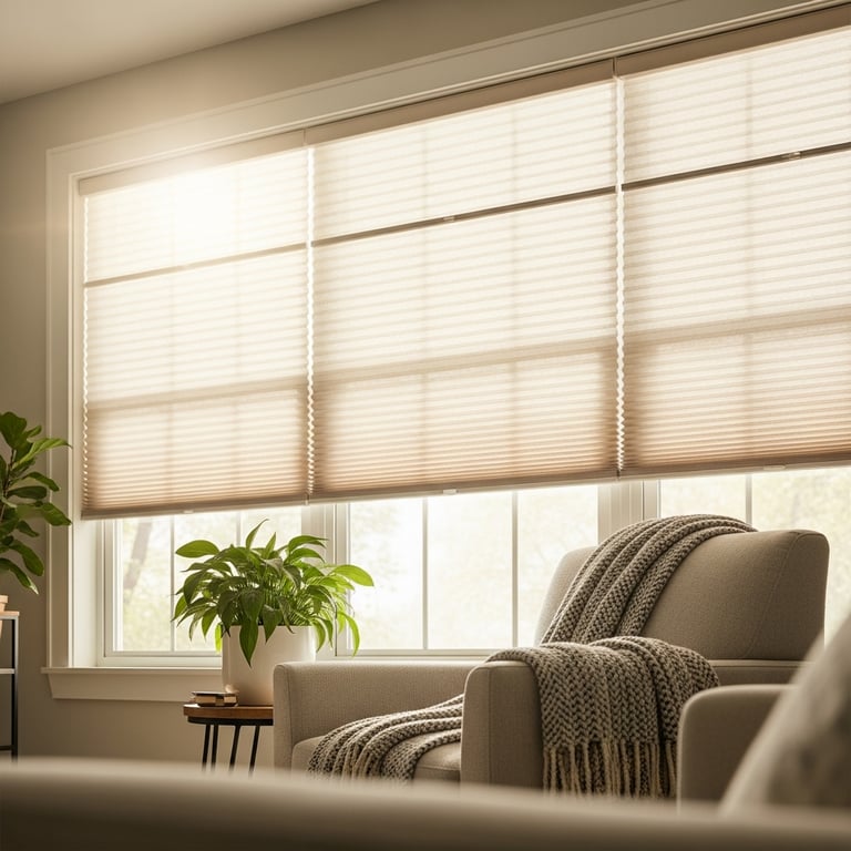 Most Energy-Efficient Cellular Shades for Summer Cooling and Winter Warmth